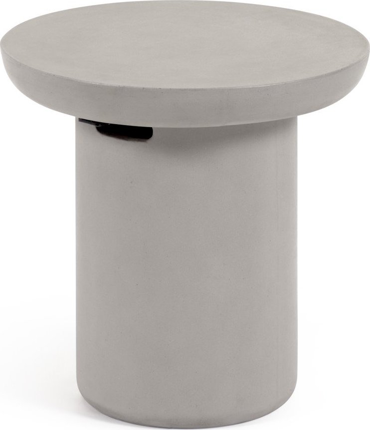 Betonový kulatý zahradní stolek ø 50 cm Taimi – Kave Home Kave Home