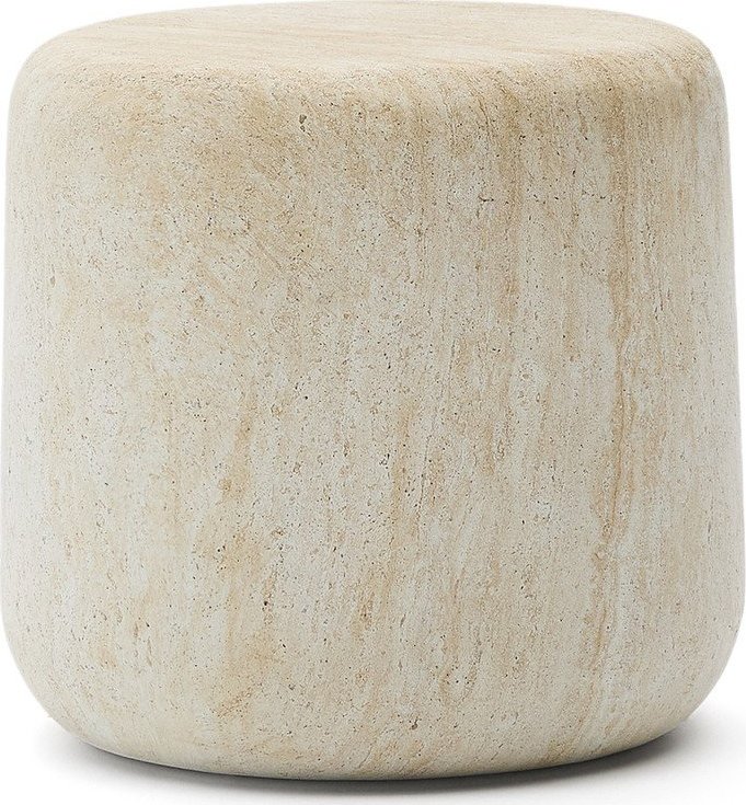 Betonový kulatý zahradní stolek ø 60 cm Drasi – Kave Home Kave Home