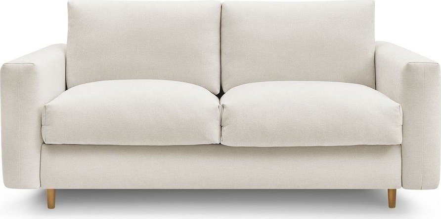 Béžová pohovka na každodenní spaní/rozkládací 200 cm Cocoone – Bobochic Paris Bobochic Paris