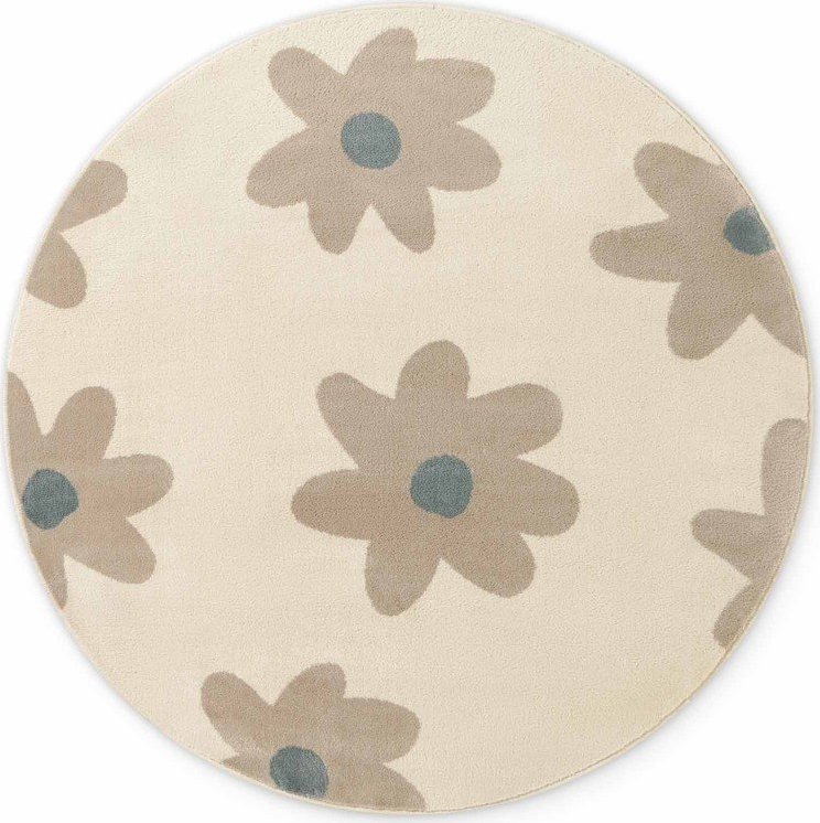 Béžový dětský koberec ø160 cm Bloomy – Hanse Home Hanse Home