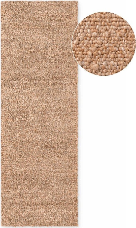 Béžový ručně tkaný běhoun z materiálu bouclé 80x200 cm Notting Hill Portobello – Ted Baker Ted Baker