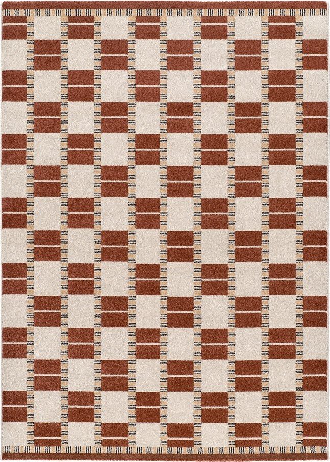 Béžový/v terakotové barvě koberec 133x190 cm Astra – Universal Universal
