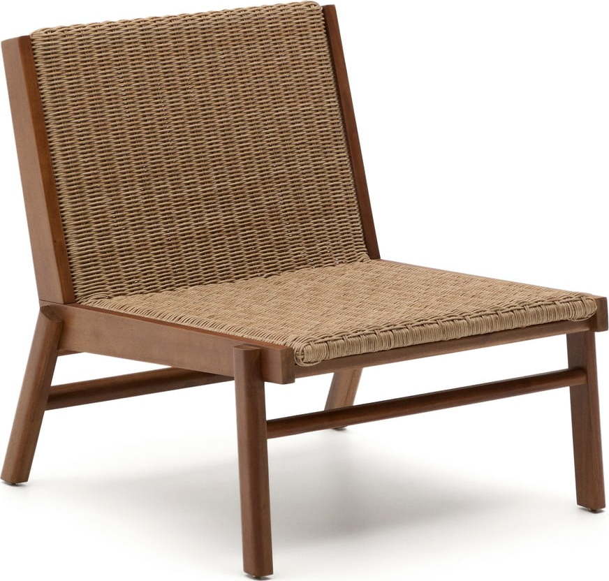 Dřevěné zahradní křeslo v přírodní barvě Itani – Kave Home Kave Home