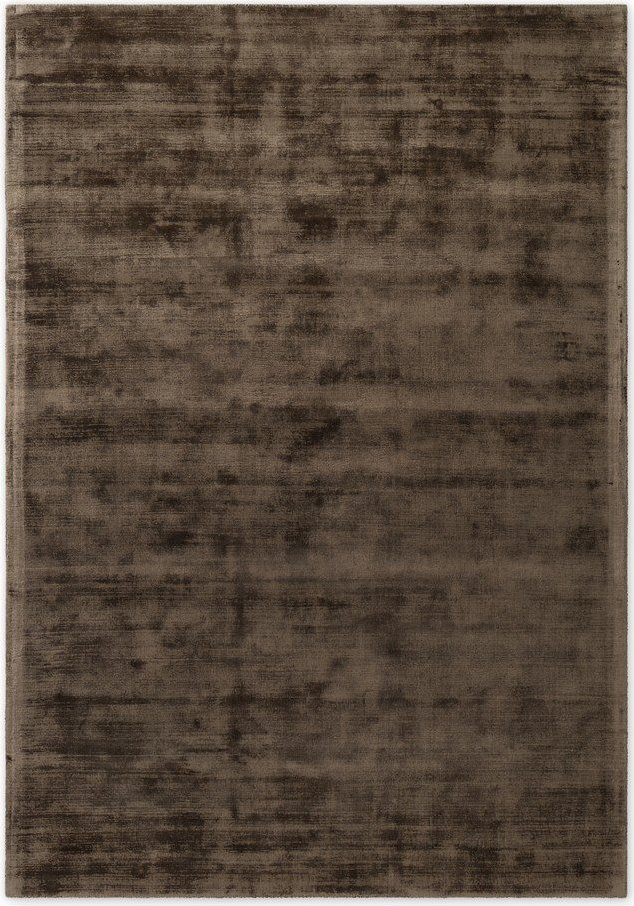 Hnědý ručně tkaný koberec z viskózy 200x300 cm Noemi – Vikosa Vikosa