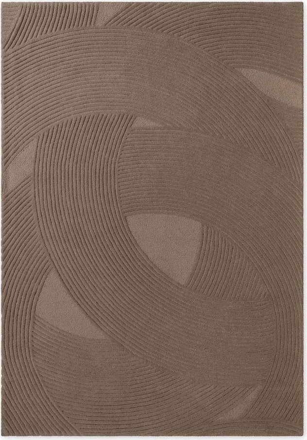 Hnědý vlněný koberec 200x300 cm Kensington Victoria – Ted Baker Ted Baker