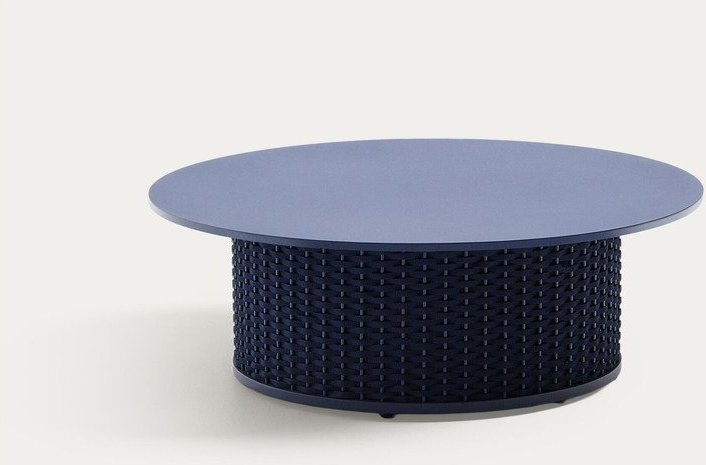 Kovový kulatý zahradní konferenční stolek ø 99 cm Sedalis – Kave Home Kave Home