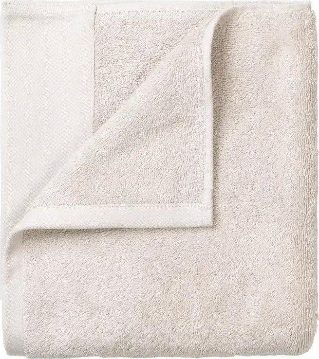 Krémové froté ručníky v sadě 2 ks z bio bavlny 30x50 cm Riva – Blomus Blomus