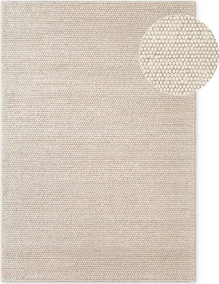 Krémový ručně tkaný vlněný koberec 120x170 cm Richmond Diana – Ted Baker Ted Baker