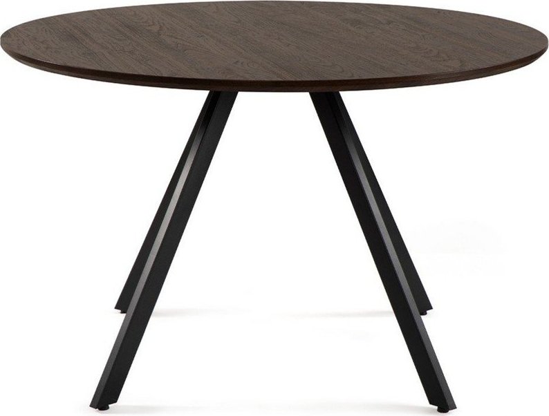 Kulatý jídelní stůl v dekoru ořechu ø 120 cm Rivo – Bonami Essentials Bonami Essentials