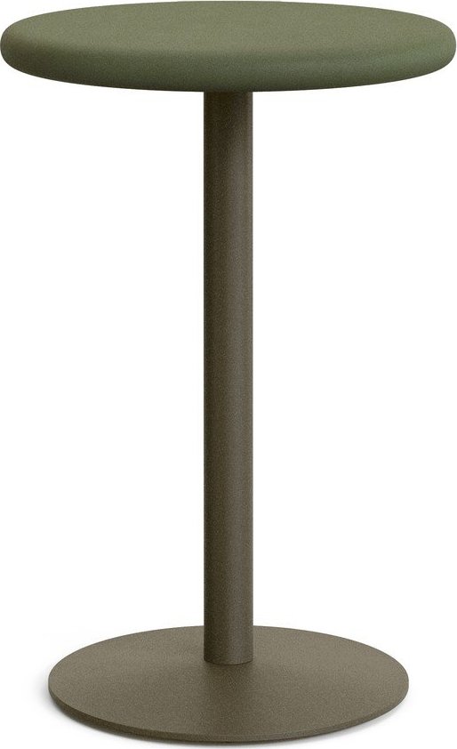 Kulatý zahradní barový stolek s betonovou deskou ø 70 cm Esilda – Kave Home Kave Home
