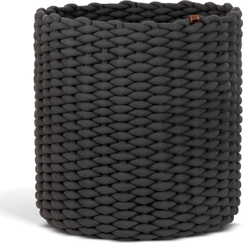 Látkový košík ø 40x40 cm Peach Skin Round XL – Bigso Bigso
