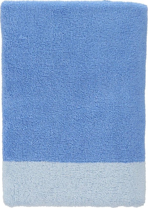 Modré froté bavlněné osušky v sadě 2 ks 50x100 cm Pixie – ONA ONA