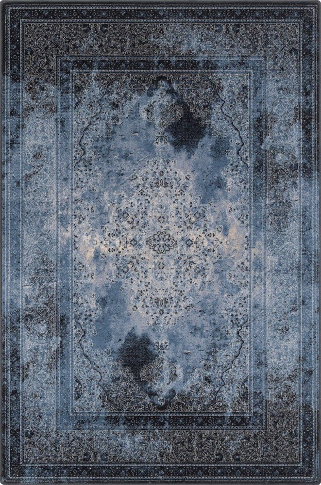 Modrý vlněný koberec 200x300 cm Difida – Agnella Agnella
