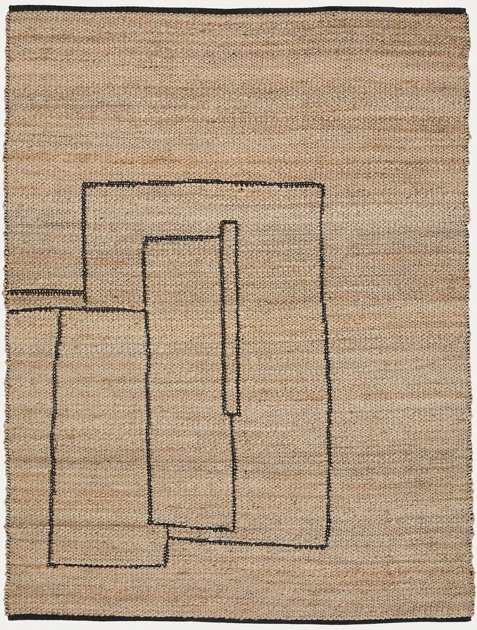 Oboustranný/ručně tkaný jutový koberec v přírodní barvě 200x300 cm Velira – Kave Home Kave Home