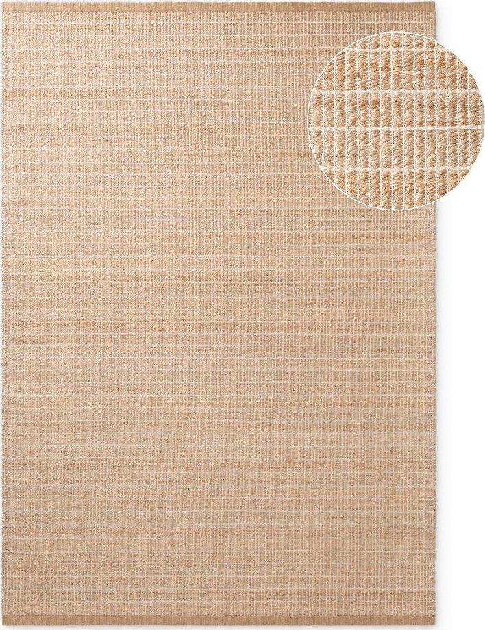 Oboustranný/ručně tkaný koberec s příměsí juty v přírodní barvě 120x170 cm Birka – Villeroy&Boch Villeroy & boch