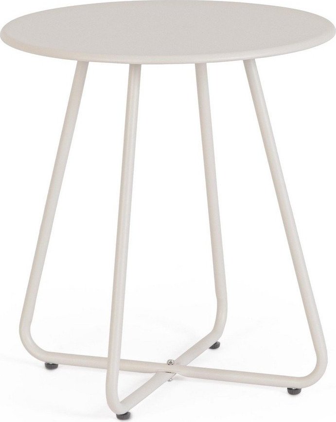 Ocelový kulatý zahradní stolek ø 45 cm Jable – Bizzotto Bizzotto
