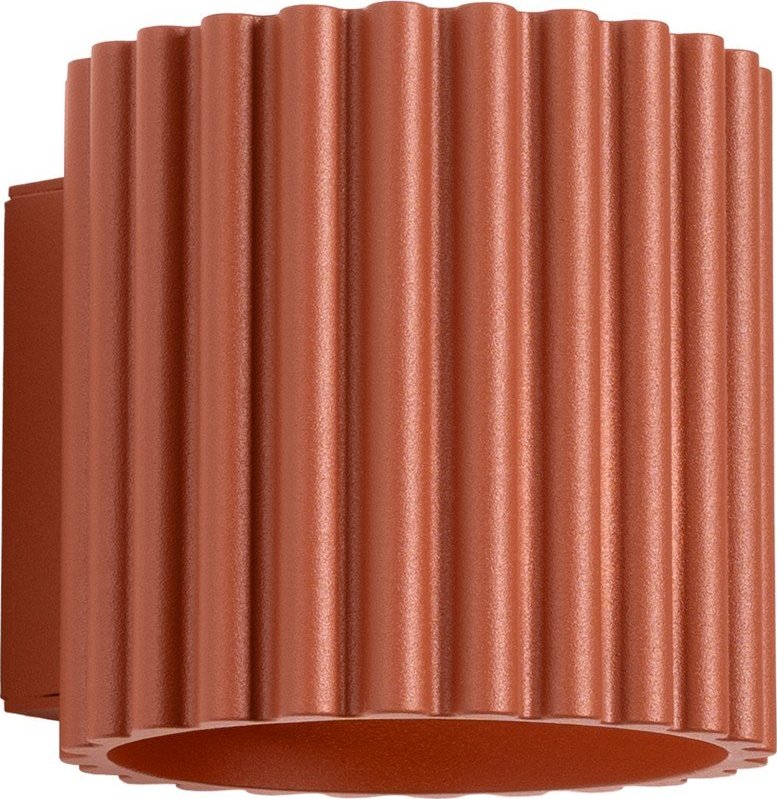 Oranžové nástěnné svítidlo ø 10 cm Zora – Sollux Sollux