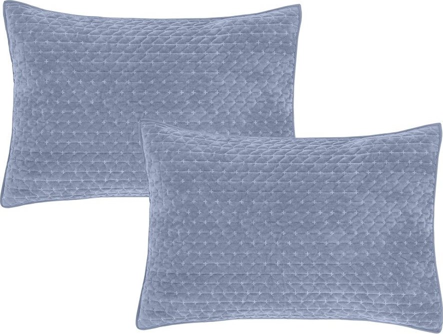 Povlaky na polštáře v sadě 2 ks 50x75 cm Attica Velvet Embroidered – Bianca Bianca