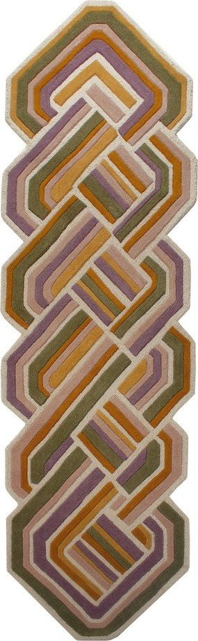 Ručně tkaný vlněný běhoun 80x300 cm Lattice Shaped – Flair Rugs Flair Rugs