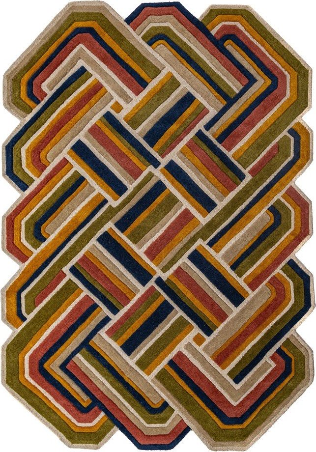 Ručně tkaný vlněný koberec 160x230 cm Lattice Shaped – Flair Rugs Flair Rugs