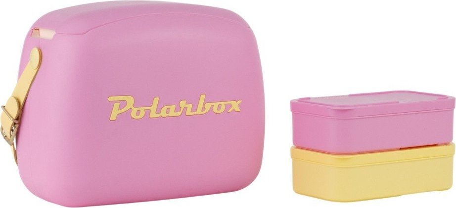 Růžový chladicí box 6 l Pop – Polarbox Polarbox