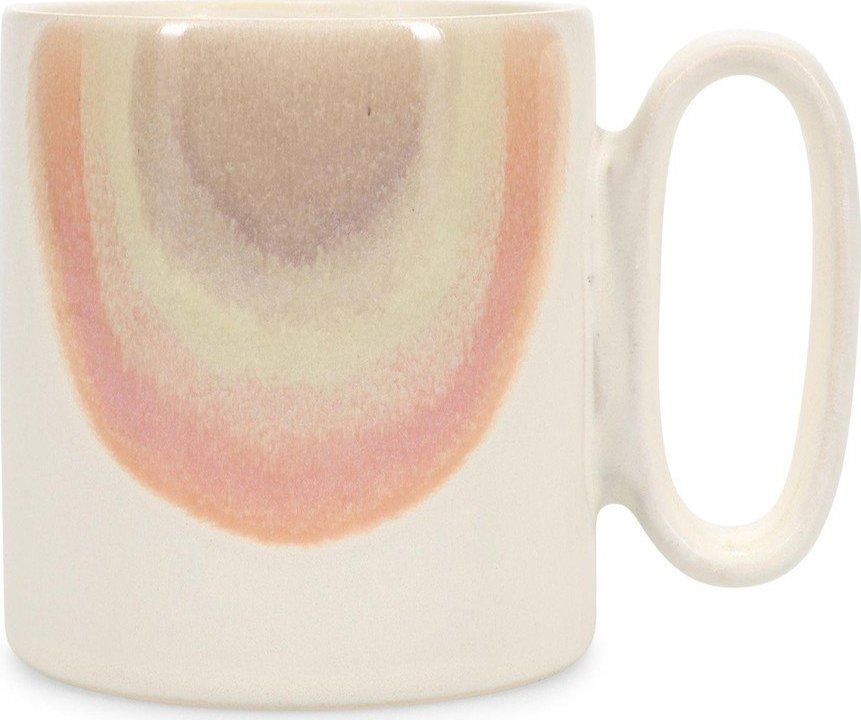 Růžový/béžový kameninový hrnek 390 ml Paint – Salt&Pepper Salt&Pepper