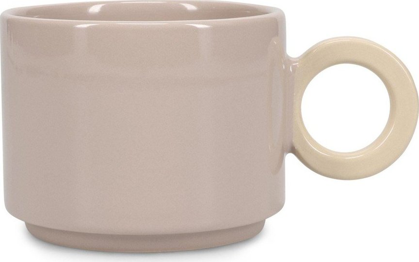 Šedý kameninový hrnek 280 ml Lou – ONA ONA