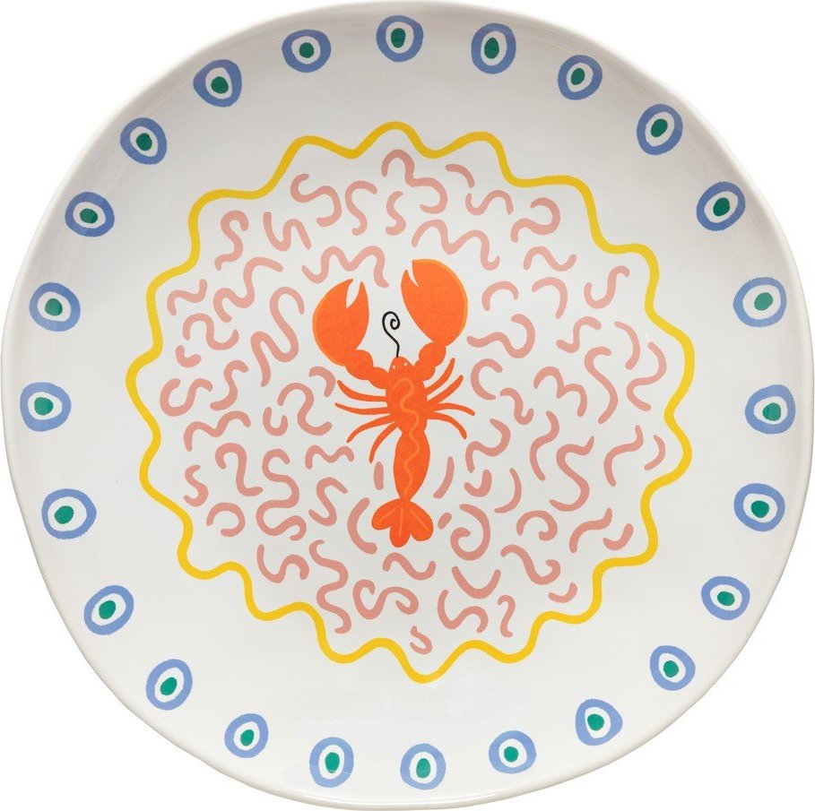 Servírovací talíř z kameniny ø 37 cm Summer Bliss – Costa Nova Costa Nova