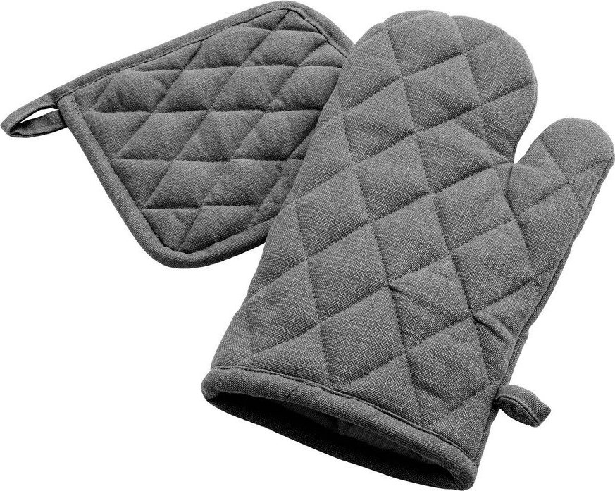 Set kuchyňské rukavice a chňapky 2 ks Gourmet – douceur d'intérieur Douceur d intérieur