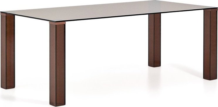 Skleněný jídelní stůl 100x200 cm Adularia – Kave Home Kave Home