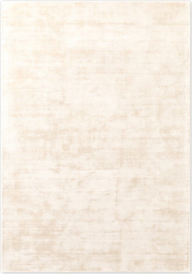 Slonovinový ručně tkaný koberec z viskózy 160x230 cm Noemi – Vikosa Vikosa