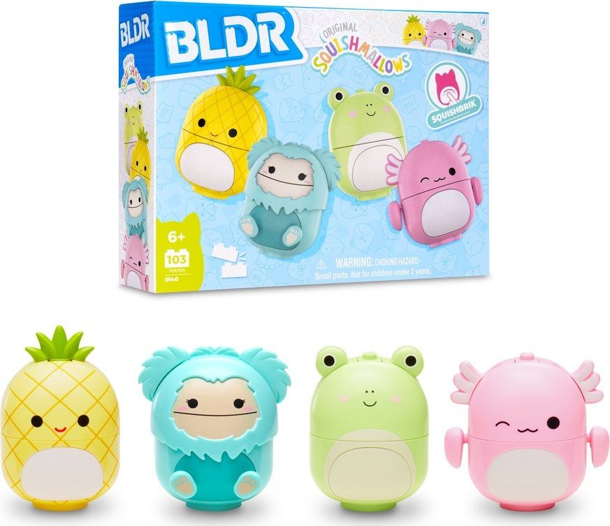 Stavebnice BLDR – SQUISHMALLOWS SQUISHMALLOWS