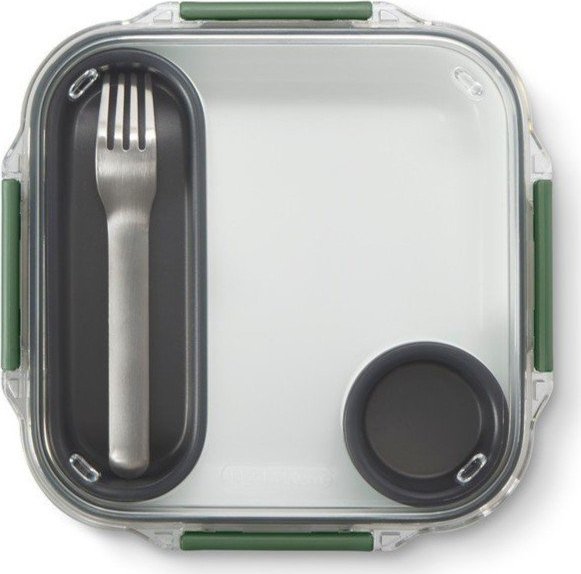 Svačinový box s vidličkou Original – Black + Blum Black + Blum
