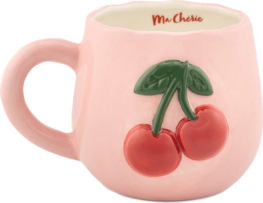 Světle růžový hrnek Cherry – Sass & Belle Sass & Belle