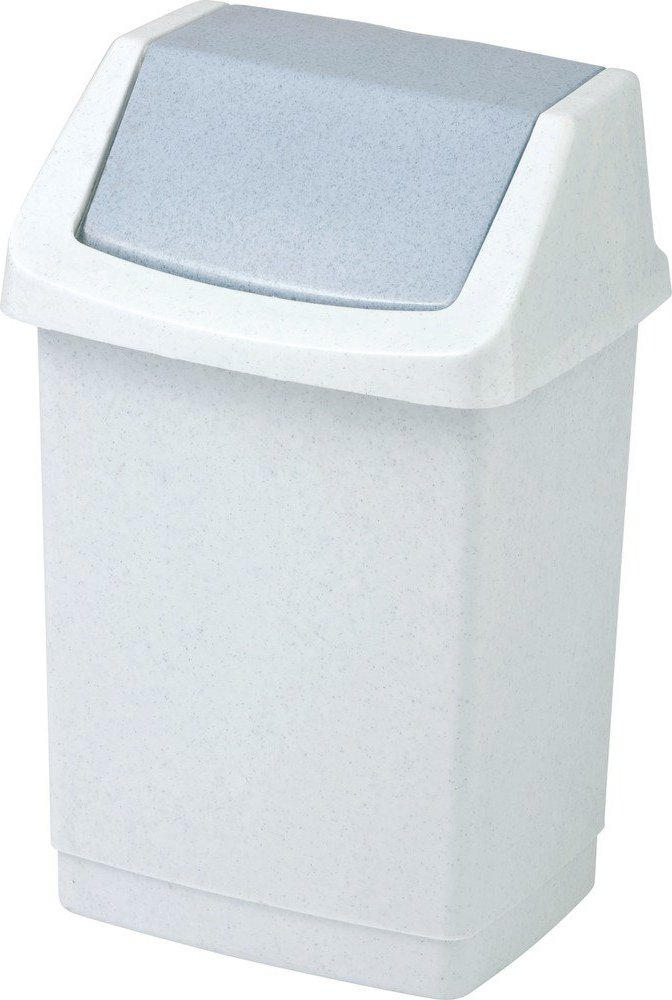 Světle šedý plastový odpadkový koš 50 l Click-It – Curver Curver
