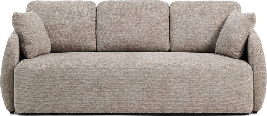 Taupe žinylková rozkládací pohovka 218 cm Laira – Kave Home Kave Home