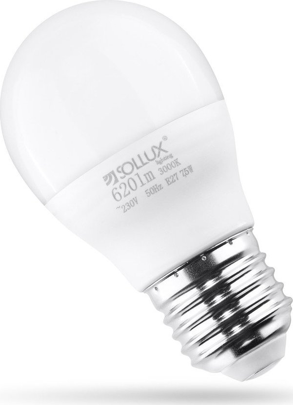 Teplá bílá LED žárovka E27