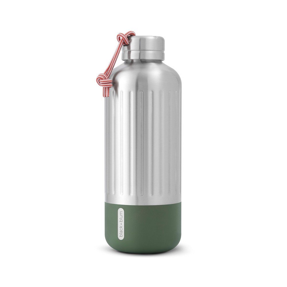 Termoláhev z nerezové oceli ve stříbrné barvě 850 ml Explorer – Black + Blum Black + Blum