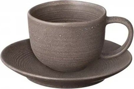 Tmavě hnědé keramické šálky v sadě 2 ks 190 ml Kumi – Blomus Blomus