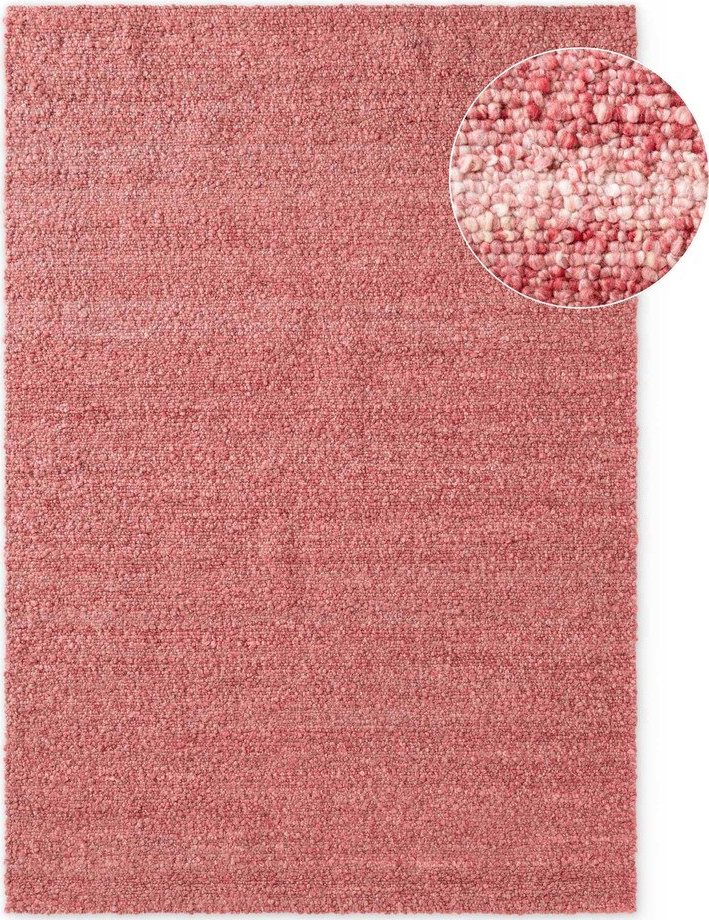 Tmavě růžový ručně tkaný koberec z materiálu bouclé 120x170 cm Notting Hill Portobello – Ted Baker Ted Baker