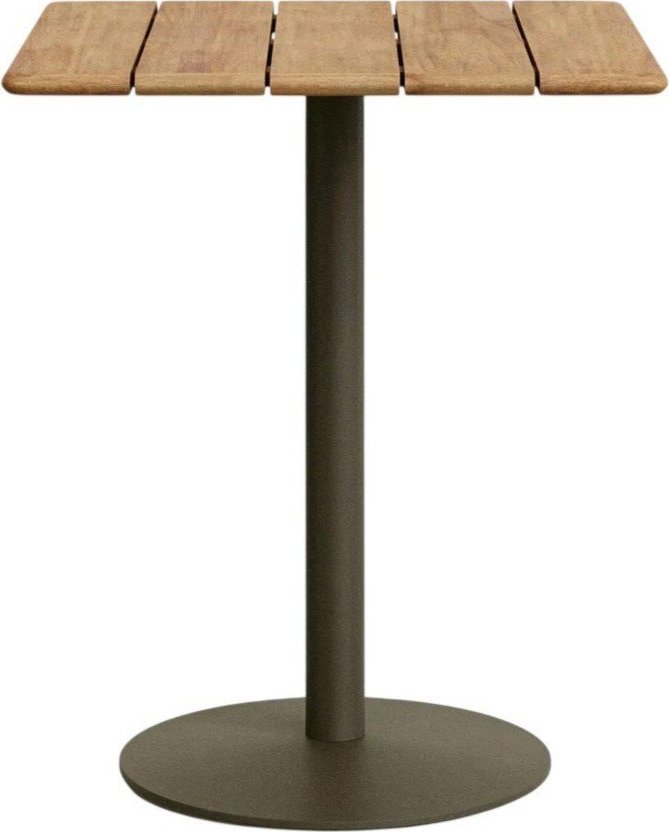 Zahradní barový stolek s deskou z akácie 80x80 cm Esilda – Kave Home Kave Home