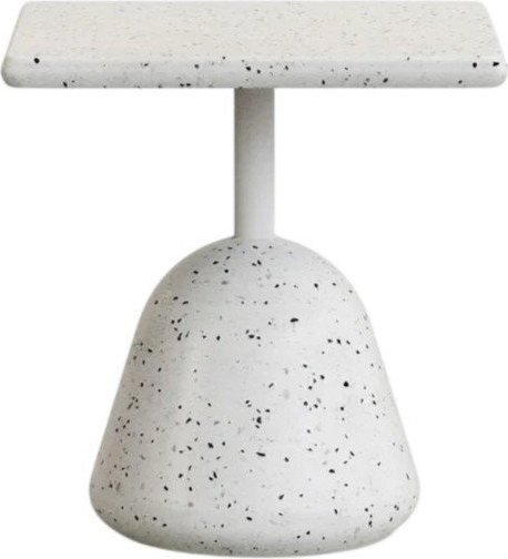 Zahradní konferenční stolek s terrazzo deskou 44x44 cm Saura – Kave Home Kave Home