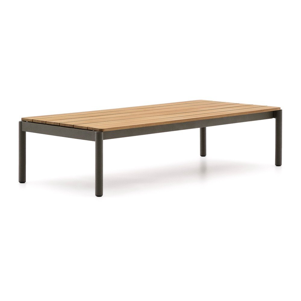 Zahradní konferenční stolek z teakového dřeva 63x149 cm Sorells – Kave Home Kave Home