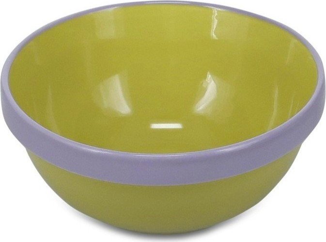 Zelená/fialová miska z kameniny 710 ml Duo – ONA ONA