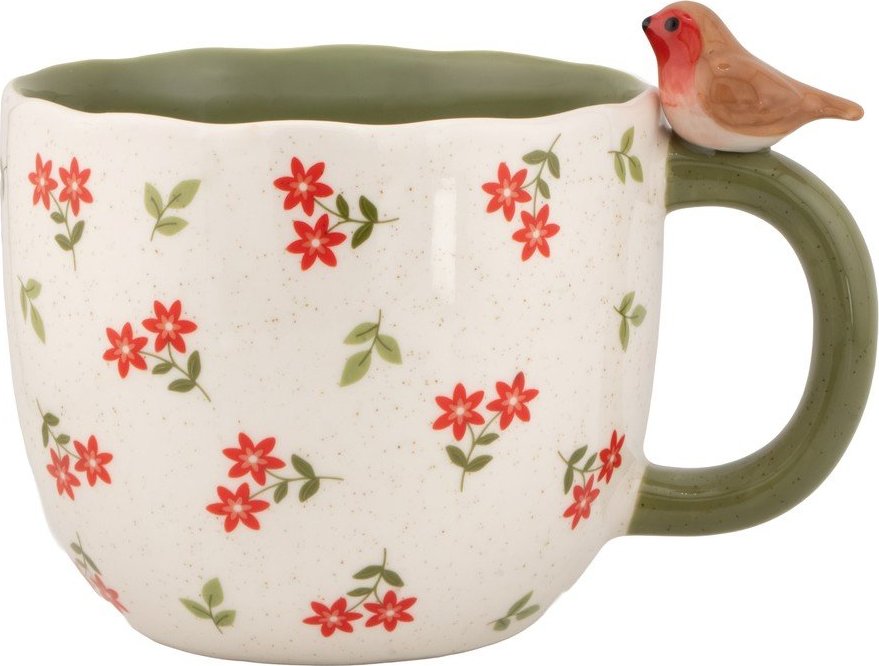 Zelený hrnek Sitting Tit – Sass & Belle Sass & Belle