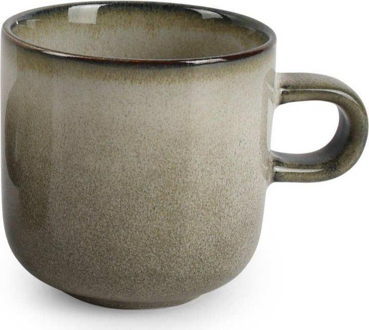 Zelený kameninový šálek 240 ml Meridian – Salt&Pepper Salt&Pepper