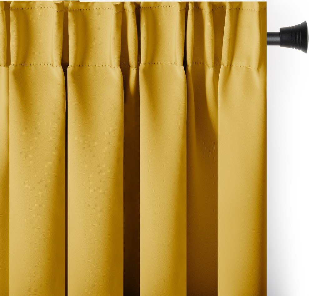 Žlutý dimout závěs 200x245 cm Kierra – Restilo Restilo